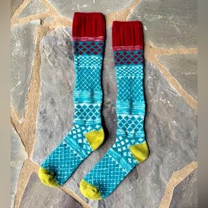 New🌟Free People-Colorful Patterned Knee-High Socks